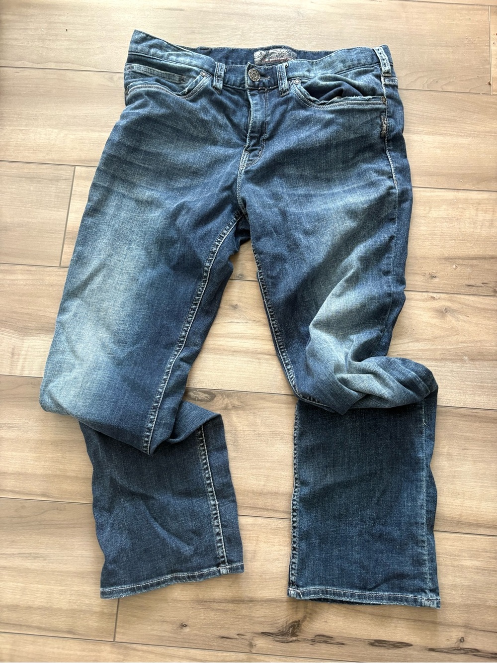 Silver Jeans Co. Mens Grayson Heritage Straight Jeans W36 L32
